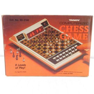 Radio Shack Tandy Computerized Chess Game 60 - 2160