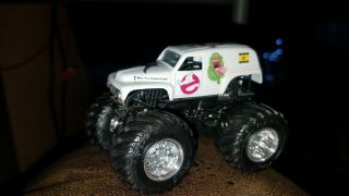Custom Ghostbusters Hot Wheels Monster Truck 1950s Chevy Suburban One Of A Kind