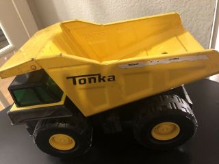 2009 Tonka Truck Yellow,  Metal Dump Bin.  But Loved,  Cleaned And Ready.