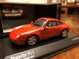1/43 Minichamps Porsche 911 (964) - 1993 - Orange