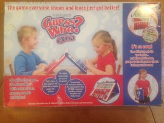 Guess Who? Extra Electronic Game by Milton Bradley 2008 Complete 2