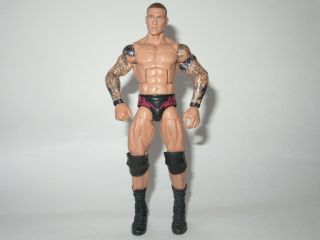 Wwe Randy Orton Mattel Elite Series 12 Rko Red Trunks Wrestling Action Figure