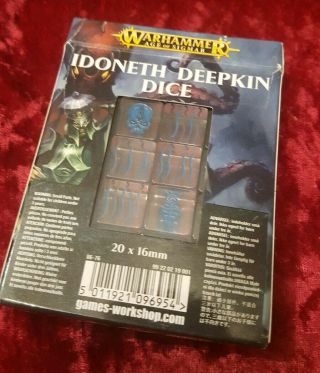 Warhammer Age Of Sigmar Idoneth Deepkin Dice