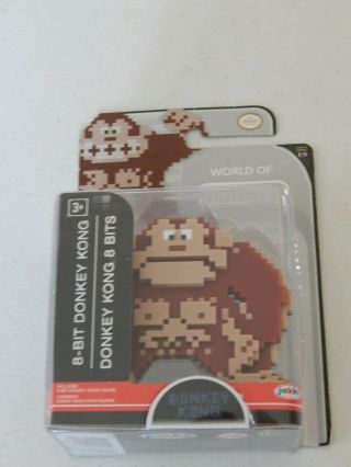 8 - Bit Donkey Kong World Of Nintendo Figure Jakks Series 1 - 5 2015
