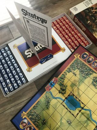 Vintage Stratego Board Game 1986 The Classic Game OfBattlefield Strategy Complet 4