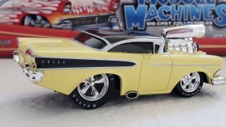 The Muscle Machines 1958 Edsel 1/64 58 Ford Yellow W/ Black 05 - 21