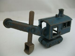 Dent Cast Iron Toy: Steam Shovel