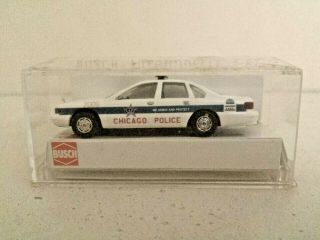 Chicago City Police Chevy Caprice Busch 47615 Ho Scale Vehicle