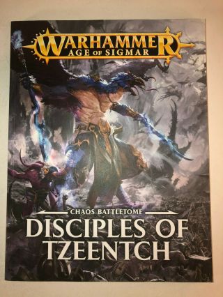 Warhammer Age Of Sigmar Aos Battletomb Disciples Of Tzeentch Decen Tcond 71419