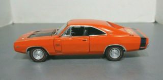 1970 Dodge Charger R/t Orange 1/24 Scale Diecast Napa Tool & Equipment