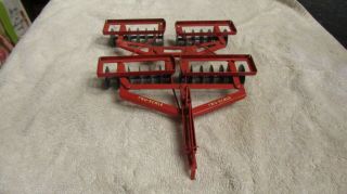 Vintage Tru - Scale 1/16 Steel 4 Disc Drag Disc Plow W Angle Lever 1950s