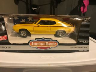 Ertl American Muscle Collector’s Edition 1970 Buick Gsx 1:18 Scale Diecast
