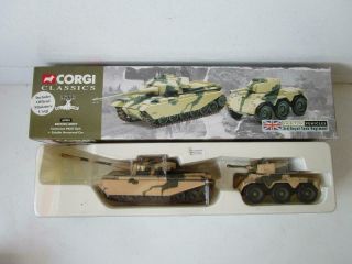 Corgi 69901 British Army Centurion Mkiii Tank & Saladin Armoured Car Mib