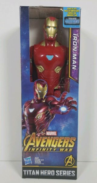 Marvel Avengers Infinity War Titan Hero Series Iron Man 12 - Inch Figure -