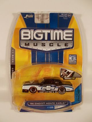 Jada 1/64 Big Time Muscle ’86 Chevy Monte Carlo Diecast
