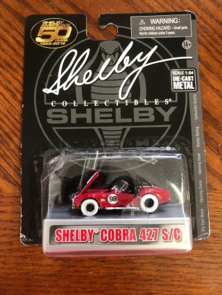 Shelby Collectibles Cobra 427 S/c Red 50th Chase White Tires