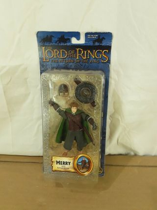 Lord Of The Rings Return Of The King Merry With Rohan Armor Toy Biz 2004