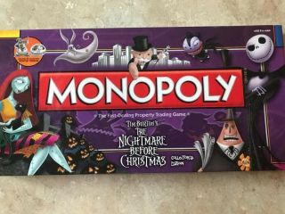 Monopoly Tim Burton 