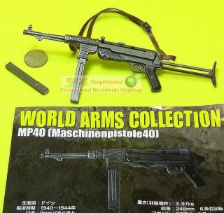 1:6 Scale Action Figure Ww2 German Army Machine Gun Model Smg Mp40 Ftoys_ 4