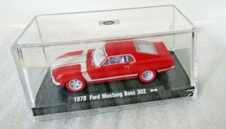M2 CASTLINE 1970 MUSTANG BOSS 302 R01 AUTO DRIVERS RED CHASE LOOSE 2