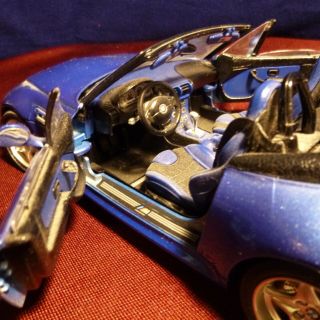 Burago - Bmw Z3 M Roadster - 1/18 Die Cast Model - Blue