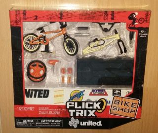 Flick Trix Finger Bike Bike Shop United Bike Ship Odyssey Box Set Spin