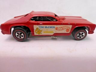 Hot Wheels Redline Mongoose Funny Car 1969 - Red