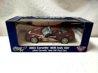Revell 2003 Corvette 86th Indy 500 Pace Car 1:25 Scale Diecast Model Car Iob