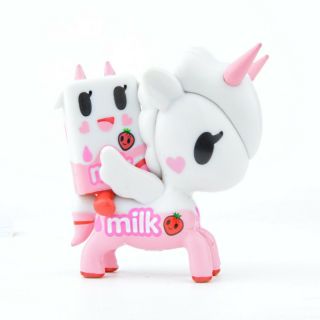 Tokidoki Unicorno & Friends 3 " Mini - Figure - Strawberry Milk & Rosa Latte