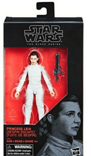 Star Wars Black Series Princess Leia Bespin Escape Exclusive 6 " Boxed