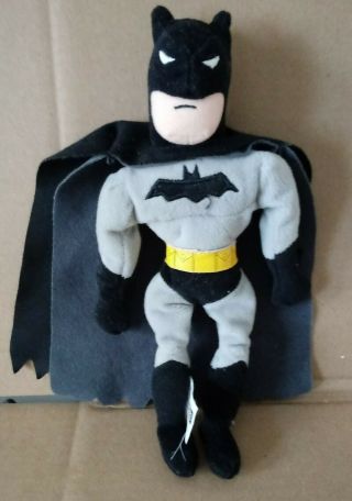 Batman Bean Bag Plush 10 " Figure Warner Bros.  1998 Dc Comics