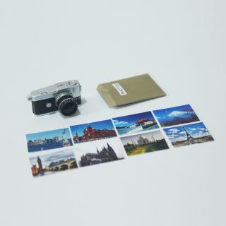 1/6 Scale Camera and Photos Model Mini Toy FIts 12 
