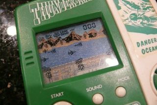 Grandstand DANGER OCEAN Vintage Electronic Handheld Video game and watch ✨RARE✨ 2