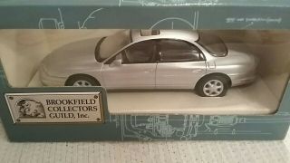 Brookfield Collectors Guild,  Inc 1995 Oldsmobile Aurora 1:25 Scale In Silver