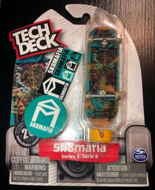 Tech Deck Series 8 Skate Fingerboard 2018 20 Years.  Sk8mafia Jamie Palmore