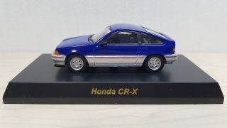 1/64 Kyosho Honda Cr - X Blue/silver Civic Diecast Car Model