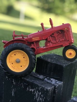 ERTL Massey Harris 44 Special Die Cast Metal Red Tractor 1/16th Scale.  Farm.  barn 2