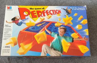 Vintage 1990 Milton Bradley - Game Of Perfection - Good.