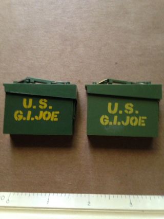 Vintage 1964 Gi Joe Action Figure Tank Commander Ammo Box Hasbro R Japan