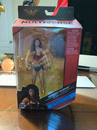 Dc Comics Multiverse - Wonder Woman Movie - Wonder Woman W/shield Action Figure