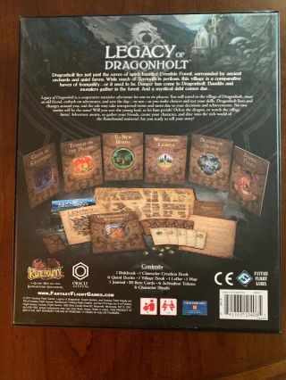 Legacy of Dragonholt by Fantasy Flight Games 2