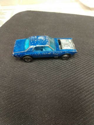 Hot Wheels Redlines 1967 Custom Cougar Blue With Lite Blue Interior No Hood