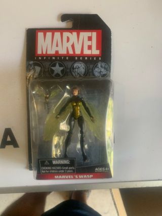 Marvel Universe 3 3/4 " Figure Wasp Card