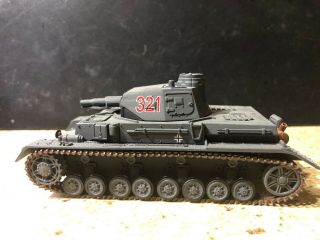 Millennium Toys Classic Armor Diecast Panzer Lv Ausf.  D 1:48 Scale Model