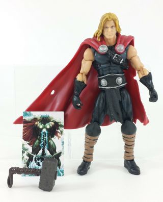 Marvel Universe Hasbro 2011 Series 001 Ages Of Thunder Thor 4 Inch Avengers