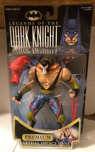 Legends Of The Dark Knight 1996 Kenner Lethal Impact Bane Action Figure