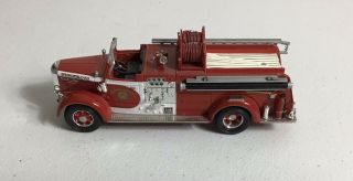 Corgi,  Die - Cast Fire Truck,  Us52803,  1949 Mack L,  Open Cab,  Springfield Fd,  1:50