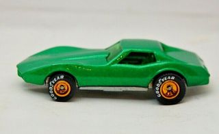 Hot Wheels 1975 Corvette Stingray With Real Riders.  This History Of Hot Wheels.