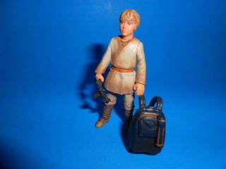 Star Wars 1998 Episode 1 Anakin Skywalker Tatooine With Backpack & Grease Gun