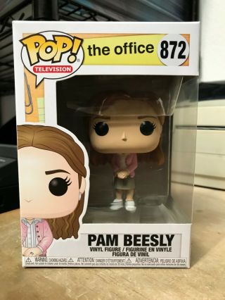 Funko Pop Pam Beesly The Office 872 Television Authentic In Hand